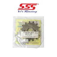SSS RACING YAMAHA RXZ,Y125Z,Y110,TZM, SYM VF3I 185428 FRONT SPROCKET 14T 15T 16T 2HOLE