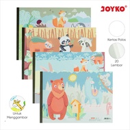 JOYKO Drawing Book 1 Pcs A4 B5 / Drawing Painting Coloring Book 1 Pcs