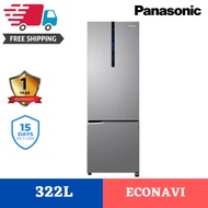 Panasonic Fridge Econavi 2 Door (358L) NR-BC360XSMY