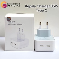 GALLERYONE 35W Charger Head Dual Port USB C Fast Charging Adapter