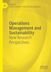 Operations Management and Sustainability Luitzen de Boer