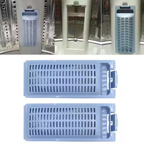 2pcs For Haier WASHING MACHINE LINT FILTER HWT70AW1 HWT60AW1 HWMSP70 HWT80AW1 0052 Home Appliances W