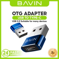 BAVIN O5 Mini Portable OTG Adapter Charging & Data Sync Transmission USB3.0 converter Type-C to USB