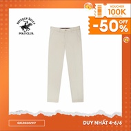 Beverly Hills Polo Club - Men's Regular Fit Cream Cotton Pants - BHPC- QKLRS24V017
