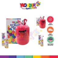 SET Disposable Helium Tank - SET TONG GAS HELIUM BELON + Helium Gel ( CECAIR BELON HELIUM TAHAN 24 J