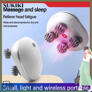 SUKIKII Scalp Head Massager Migraine Electric Massagem Body Massage