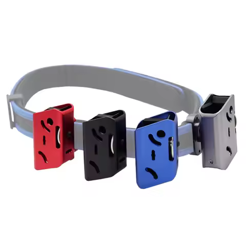 Tactical IPSC Aluminum Magazine Pouch Competition Multi-Angle Adjustment Pouch For Glock G17 G19 G22