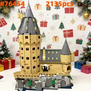 Hogwarts Main Tower Detailed Model Kit Limited Style Present 76454