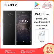 Sony Xperia XA2 Ultra 4G LTE สมาร์ทโฟน Android Octa Core RAM 4GB ROM 64GB/32GB 6.0 กล้อง 23MP โทรศัพท์มือถือ ใช้ใหม่ 98% สมาร์ทโฟน ของขวัญ หูฟังบลูทูธ