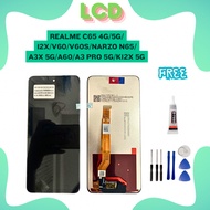 ชุดหน้าจอ Realme C65 4G/5G I2X V60/V60S Narzo N65 A3X 5G A60 A3 Pro 5G K12X 5G | แถมฟรีกาว B7000 และ
