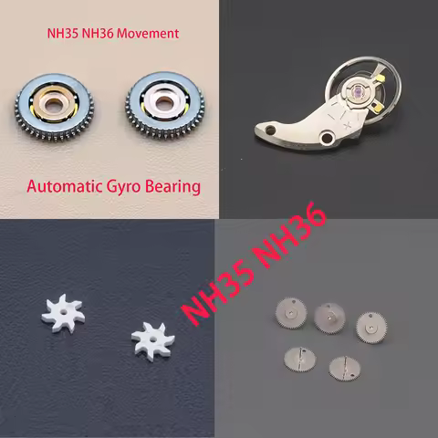Watch Movement Parts For Original NH35 NH36 Automatic Movement Parts SKX007 6105 6309 SKX007 SRPD53 