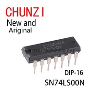 10PCS New and Original Integrated IC SN74LS00 74LS00N 74LS00 DIP-16 SN74LS00N in stock XXKP
