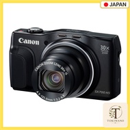 【 Used 】 Canon PowerShot SX700 HS Digital Camera, Black, 30x Optical Zoom, PSSX700HS(BK)