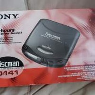 SONY discman D-141 mega bass 1bit DAC