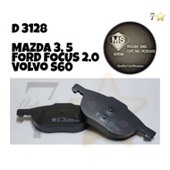 MAZDA 3 / MAZDA COUGAR / VOLVO S40 2.4 / VOLVO V40 2005 / VOLVO V50 2005 / VOLVO S60 D3128 FRONT BRA