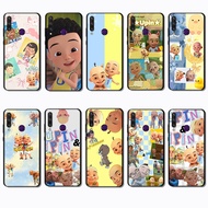 for 3c Huawei Y6P Y7A Y8P Y9A Y5 Y6 Prime NS64 upin ipin Fashionable soft black phone case