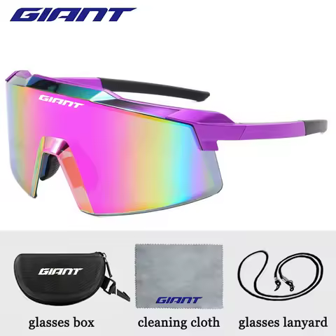 GIANT Cycling Glasses MTB Road Bike Glasses UV400 Protection Sunglasses Ultra Light Sport Eyewear Eq
