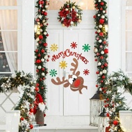 1 set/cute f decoration reindeer shop window accessories, stickers, Christmas