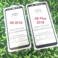 LAYAR SCREEN PROTECTOR SUITABLE FOR SAMSUNG A6 2018 A6 PLUS TEMPERED GLASS COLOR ANTI-SCRATCH GLASS 