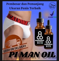 PI MAN OIL ORIGINAL / ISI 20 KALI PAKAI / OBAT PEMBESAR MR. P / OBAT KUAT PRIA / LEBIH AMPUH DARI PADA TITAN GEL DAN MINYAK LINTAH PAPUA / OBAT PEMBESAR ALAT VITAL / OBAT PEMBESAR MR. P PRIA / AMPUH HASIL PERMANEN / KUALITAS TERBAIK