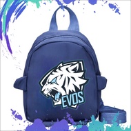 MJB Children's Backpack Mini Bag Evos Team Esport Indonesia Boys and Girls Fashion Series A4