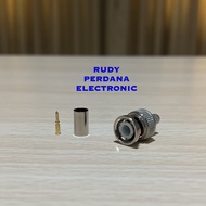 Jack BNC MALE MALE MALE CONNECTOR CRIMPING RG59 RG 59