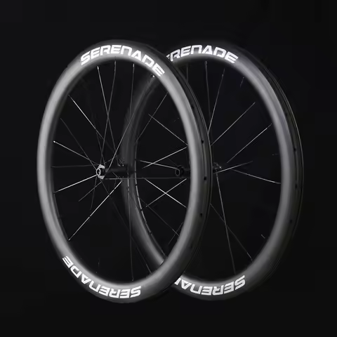 Serenade 23mm Inne Light Disc Brake Carbon Road Bike Wheels SR248 Ratchet System 36T Clincher Tubele