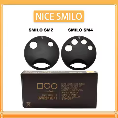 NICE SMILO SM2 SM4 Garage Door Remote Control 433.92MHz Rolling Code For SMXI SMX2R SMX2 SMXIS OXI O