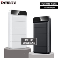 REMAX 30000mAh 50000mAh  Leader Series Powerbank 30000 mAh Power bank RPP-141 Portable Charger Batte