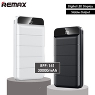 REMAX 30000mAh 50000mAh  Leader Series Powerbank 30000 mAh Power bank RPP-141 Portable Charger Battery