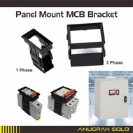 [AT13]- braket mcb panel mounting mcb bracket 1 phase 3 phase -