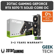 ZOTAC GAMING GeForce RTX 5070 Ti SOLID CORE OC 16GB GDDR7 Graphics Card GPU
