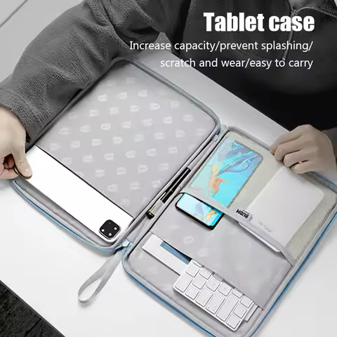 Sleeve Bag for iPad Bags Tablet Storage Bag Portable PU Soft Tablet Sleeve For iPad 10.9 Inch Wear-r