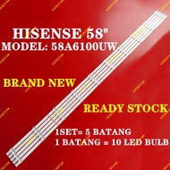 LED TV 58A6100UW Hisense BACKLIGHT, NEW / BRAND NEW, 58A6100. Mlb9 BACKLIGHT,  /  , 58A6100.