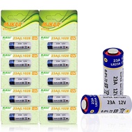 10 Count A23 23a 12 Volt Battery for Garage Doors Opener, Doorbells Remotes MN21 23GA GP23AE A23S LR