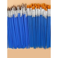 Combo of 12 Watercolor, Sculpture, Watercolor, Oil, Acrylic Brushes