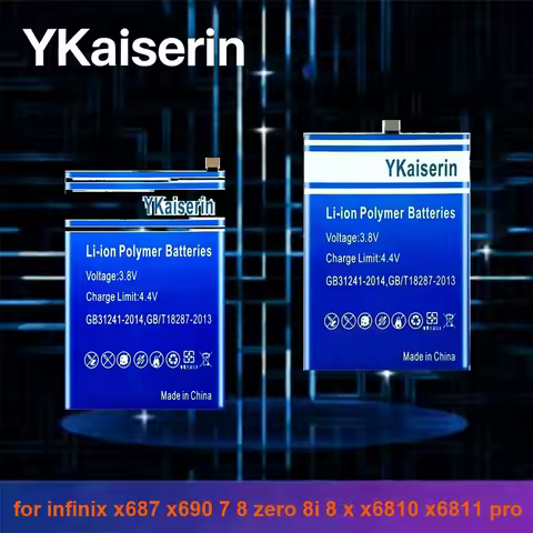 Mobile Phone Battery Fast Charging BL-44EX BL-44CX BL-49GX 5200-5600mAh For Infinix X687 X690 7 8 Ze