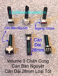 Volume 3 chân cong cán bán nguyệt 50k cán dài 28mm loại tốt giá bán 5 cái 80k