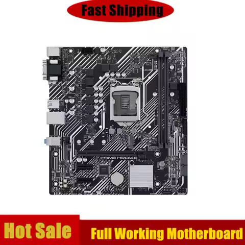 ASUS PRIME H510M-E Desktop Intel H510 H510M DDR4 Motherboard LGA 1200 i7/i5/i3 USB3.0 M.2 SATA3