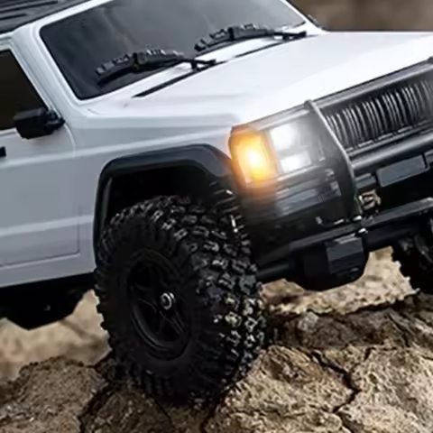 1/18 ABS 4WD Radio Controlled Rock Crawler Cars 8562 2.4G RC Off Road Vehicles 3Speed 370 Motor ESC 