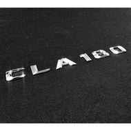 BENZ CLA180 15 New Style Pointed Font Word Mark Body Word Sticker Rear Box Font Font Height 23mm
