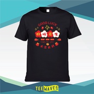 CHINESE NEW YEAR T-SHIRT PREMIUM 100% COTTON @ CNY06 - 好柿花生 "Good things and prosperity abound" #FRE