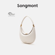 Songmont Vegan Leather Luna bag Women Hand Bags Moon Crossbody Bags