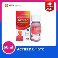 Populer Actifed DM Syrup Merah 60 ML