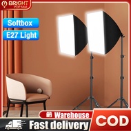 【2Year Warranty】Lampu Studio Lighting Softbox Kit Photography Light Lamp Mentol Umbrella Tripod Soft