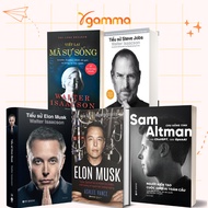 Book - Retail/Combo of 5 Books: Biography of Elon Musk + Steve Jobs + Sam Altman + Rewriting the Cod