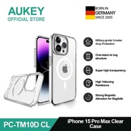 SALE TERBARU!!! AUKEY IPHONE 15 SERIES PREMIUM CLEAR CASE WITH MAGSAFE