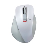 ELECOM EX-G進化款(藍芽5.0)無線滑鼠-(M尺寸)白笑臉
