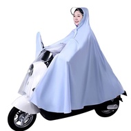 Yadi Electric Battery Motorcycle Raincoat Female Double Thick Extra Large Bicycle Special Long Full Body Rainproof Poncho