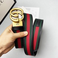 GUCCI1970 Letter Men's Belt Fashion Classic Stripes